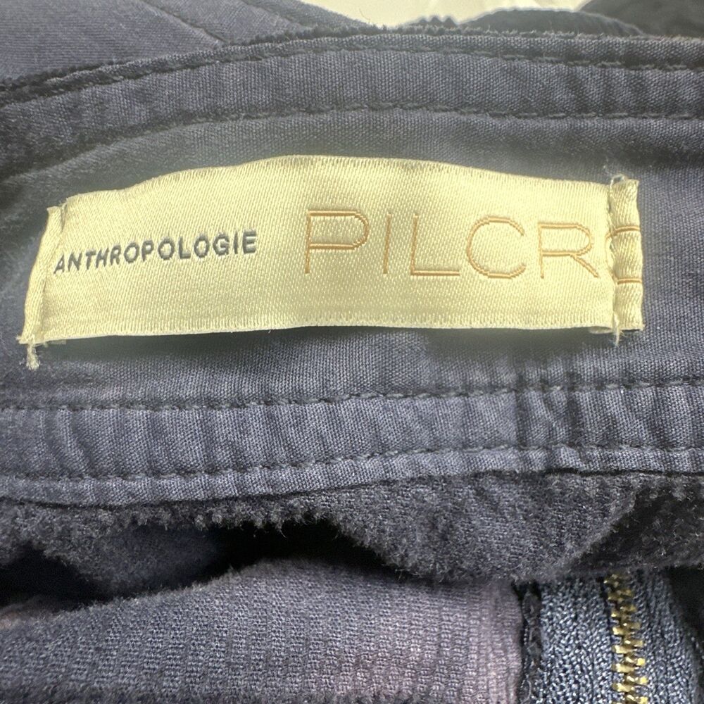 Anthropologie Black and Orange Women Jeans Overalls - Picture 9 of 16